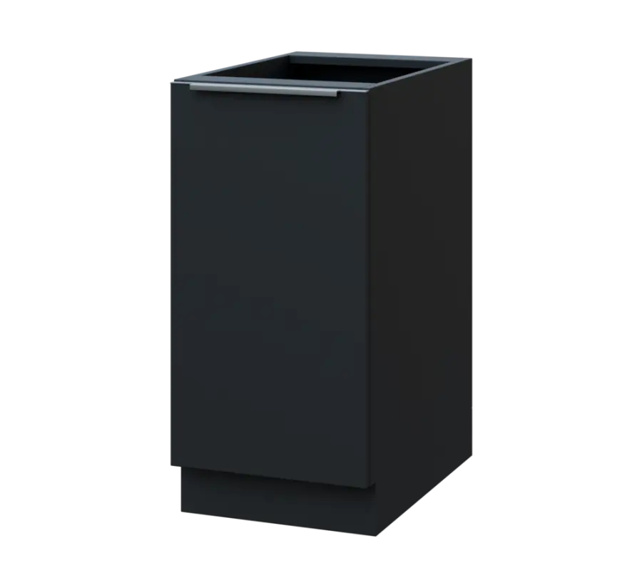 SIS - 4D spodní skříňka, 1-dveřová, levá, 870x400x600, antracit